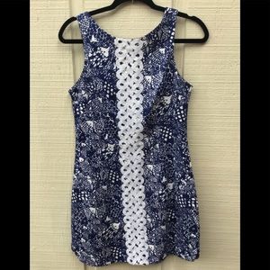 Lilly Pulitzer blue fish dress size 6